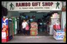 pre-bmt: mother and csy visit rambo gift shop