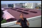 wmw on balcony with parade formation on pop day