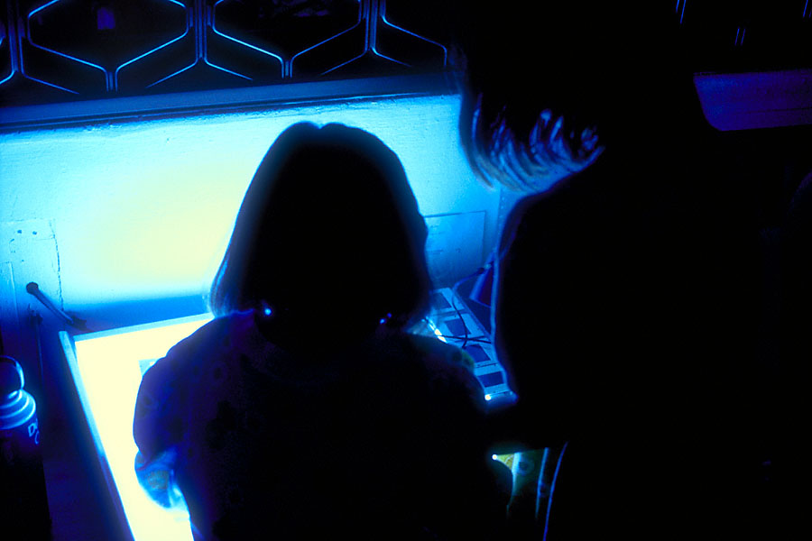 coco and kimber at the lightbox
