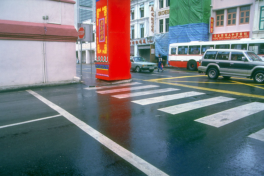 Temple Street at intersection with South Bridge Road