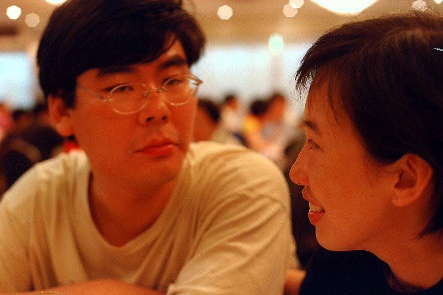 wong meng kong and peggy lui share a look at roast pigeon dinner