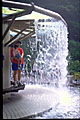 wong meng kong & oy yin under fountain @ ? park